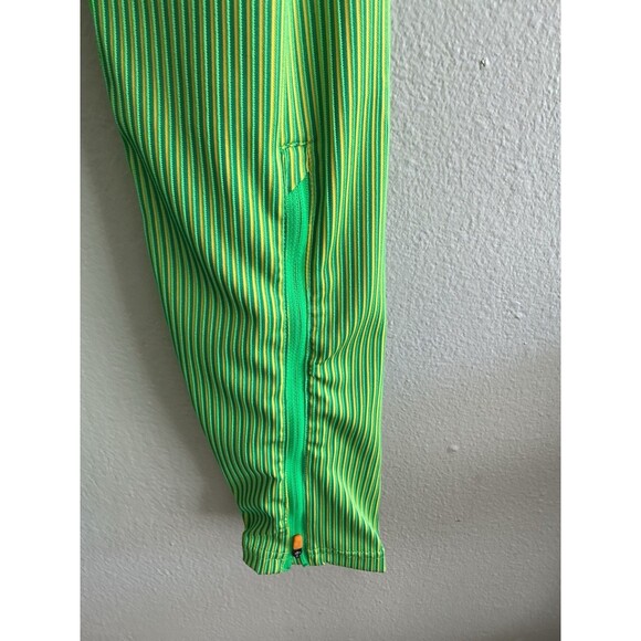 Nike Pro Elite Track Tights Made in USA Green Yellow Brazil DV4059-000 Women’s S - Picture 3 of 7